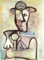 Busto del Hombre 3 1971 cubismo Pablo Picasso
